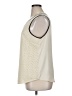 Ann Taylor LOFT 100% Polyester Ivory Sleeveless Blouse Size XL - photo 5