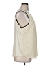 Ann Taylor LOFT 100% Polyester Ivory Sleeveless Blouse Size XL - photo 4