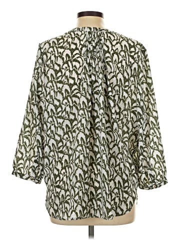 Jachs Girlfriend 3/4 Sleeve Blouse (view 2)