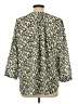 Jachs Girlfriend 100% Polyester Green 3/4 Sleeve Blouse Size L - photo 2