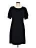 Calvin Klein 100% Polyester Solid Black Casual Dress Size M (estimated) - photo 1