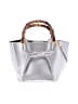 Unbranded Metallic Silver Satchel One size - photo 3
