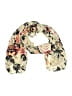 Lulla by Bindya 100% Polyester Floral Yellow Ivory Scarf One size - photo 1