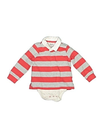 Baby Boden Long Sleeve Onesie (view 1)