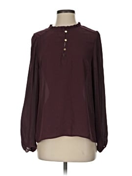 Ann Taylor LOFT Outlet Long Sleeve Blouse (view 1)