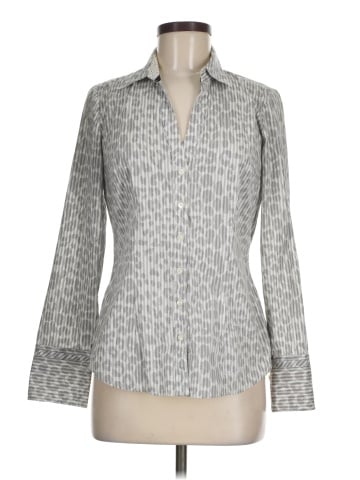 Express Design Studio Long Sleeve Blouse (view 1)