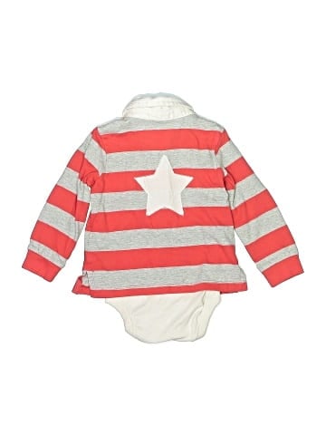 Baby Boden Long Sleeve Onesie (view 2)