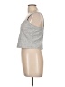 River Island Silver Sleeveless Top Size L - photo 5
