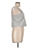 River Island Silver Sleeveless Top Size L - photo 4