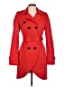 Bebe Red Trenchcoat Size M - photo 1
