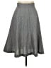 Eyn Chevron-herringbone Gray Casual Skirt Size 10 - photo 1
