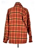 Wild Fable Plaid Orange Fleece Size XL - photo 2