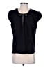 Assorted Brands 100% Polyester Black Sleeveless Blouse Size 10 - photo 1