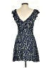 BCBGeneration 100% Rayon Print Blue Casual Dress Size 2 - photo 2