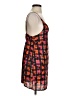 Free People 100% Polyester Plaid Orange Cocktail Dress Size S - photo 4