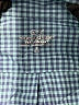 Vineyard Vines Performance Checkered-gingham Teal Long Sleeve Button-Down Shirt Size 8 - 10 - photo 3