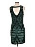 Speechless Argyle Teal Cocktail Dress Size 11 - photo 2