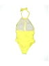 Unbranded Solid Yellow One Piece Swimsuit Size L - photo 2