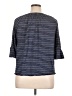 MICHAEL Michael Kors Blue 3/4 Sleeve Top Size XL - photo 2