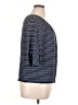 MICHAEL Michael Kors Blue 3/4 Sleeve Top Size XL - photo 4