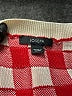 Joseph Checkered-gingham Red Cardigan Size M - photo 7