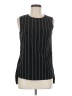 BRONZE SNAKE Black Sleeveless Top Size 8 - photo 1