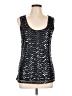 Always Indigo 100% Polyester Black Sleeveless Blouse Size L - photo 1