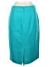 J.Crew 100% Wool Solid Teal Wool Skirt Size 2 - photo 2
