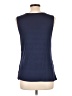 Always Indigo 100% Polyester Black Sleeveless Blouse Size L - photo 2