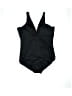 Trimshaper Floral Black One Piece Swimsuit Size 18 - photo 2