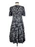 MSK Paisley Gray Casual Dress Size M (petite) - photo 2