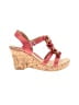 B.O.C Pink Wedges Size 7 - photo 1