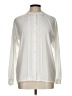 Evan Picone 100% Polyester Solid Ivory Long Sleeve Blouse Size 10 - photo 1