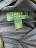 Lauren by Ralph Lauren 100% Polyester Solid Blue Raincoat Size XXS (estimated) - photo 6