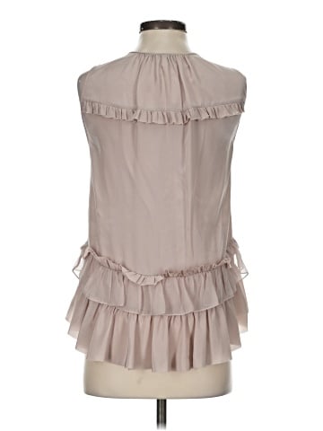 Elizabeth and James Sleeveless Silk Top (view 2)