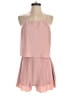 One Clothing Solid Pink Romper Size M - photo 1