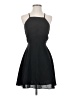 Audrey 3+1 100% Polyester Solid Black Cocktail Dress Size S - photo 1