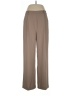 Reiss 100% Polyester Solid Brown Dress Pants Size 10 - photo 1