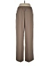 Reiss 100% Polyester Solid Brown Dress Pants Size 10 - photo 2