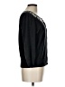 Halogen Solid Gray Black Cardigan Size Lg Petite - photo 4
