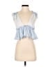 Atmosphere Blue Sleeveless Blouse Size 4 - photo 1