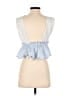 Atmosphere Blue Sleeveless Blouse Size 4 - photo 2