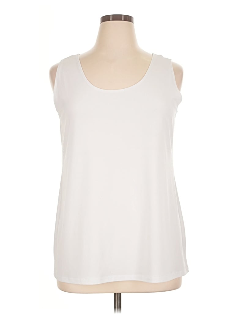 Pre-owned Clara Sun Woo Sleeveless T-shirt In Ivory