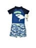 Mick Mack Ltd 100% Polyester Blue Rash Guard 9-12 MO / 12 MO - photo 1