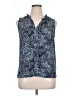 41Hawthorn 100% Polyester Blue Sleeveless Blouse Size XL - photo 1
