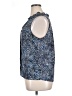 41Hawthorn 100% Polyester Blue Sleeveless Blouse Size XL - photo 5