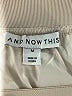 And Now This 100% Polyester Ivory Formal Skirt Size M - photo 4