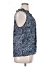 41Hawthorn 100% Polyester Blue Sleeveless Blouse Size XL - photo 4