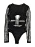 Shein Black Bodysuit Size 2 - photo 2