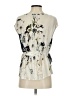 Deletta 100% Lyocell Ivory Sleeveless Blouse Size XS - photo 2